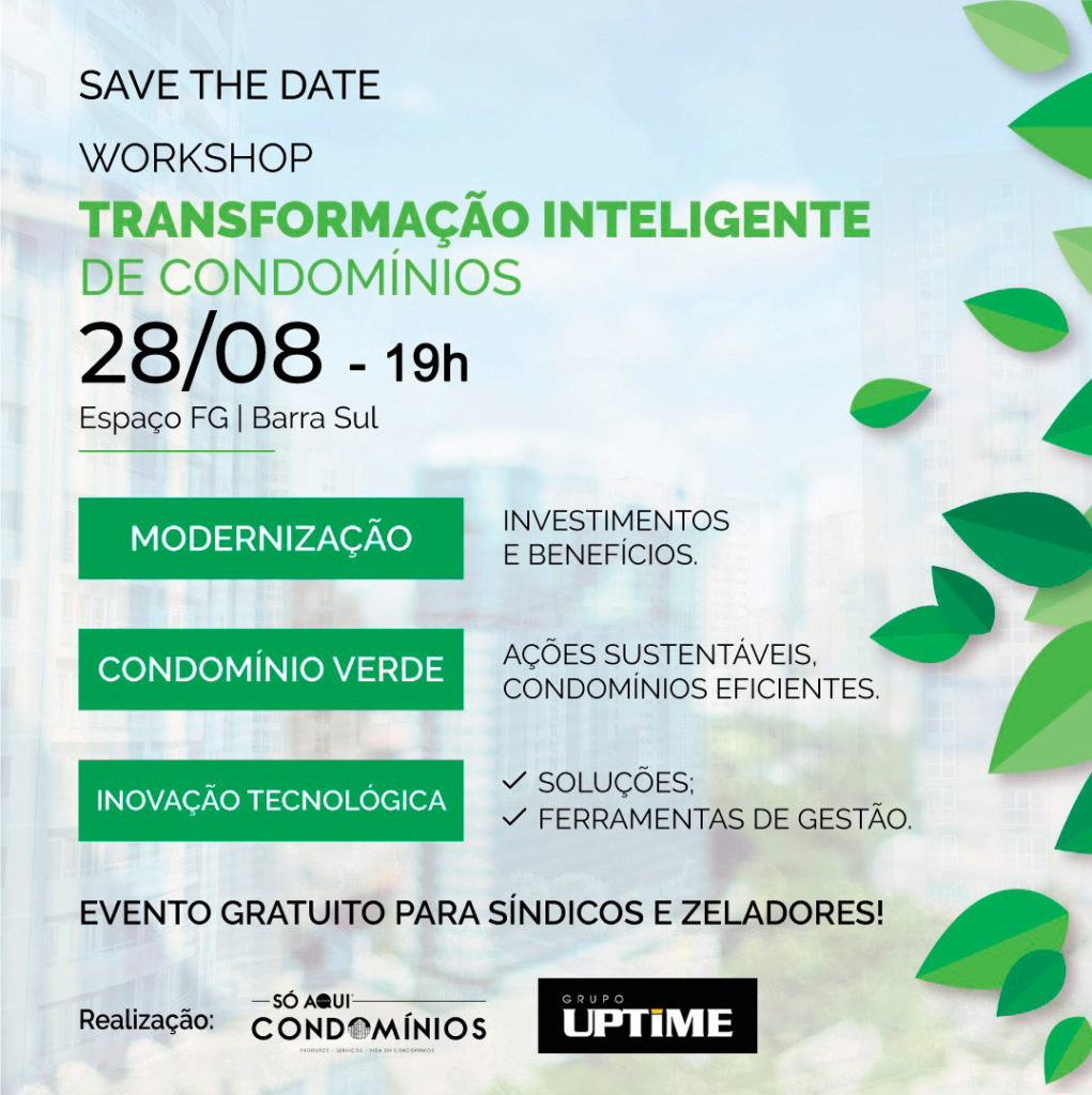 workshop transformação inteligente de condomínios